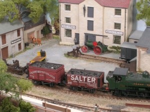 JF 171 Shunting a model railway, John Hampton's coal siding